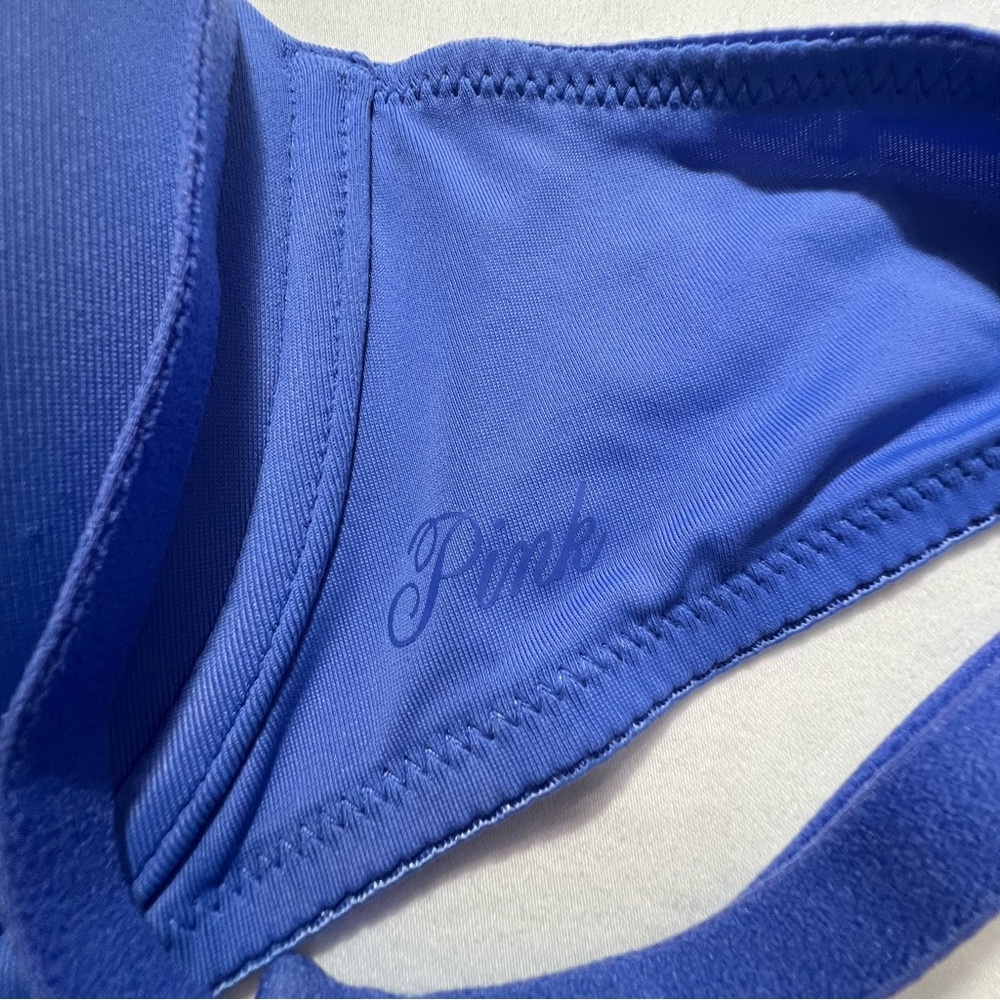 PINK Victoria's Secret Wear Everywhere Lightly Lined Tshirt Bra 36B Cornflower - Picture 9 of 11